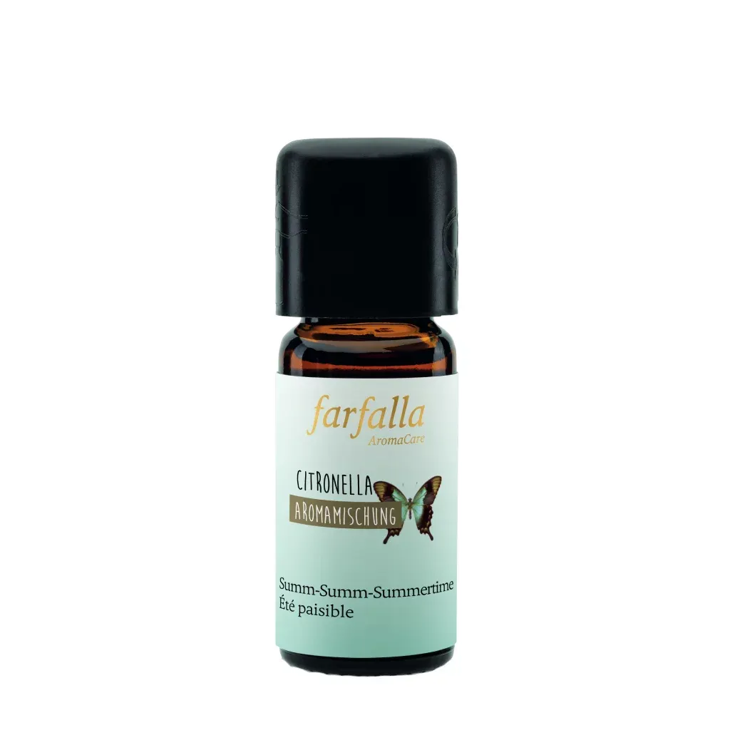 Farfalla 天然防蚊精油  Summ-Summ-Summertime Aromamischung 10ml-適合室內外使用，隨時隨地都能遠離蚊蟲的困擾