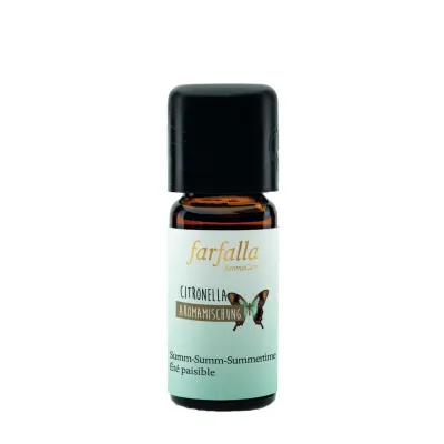 Farfalla 天然防蚊精油  Summ-Summ-Summertime Aromamischung 10ml-適合室內外使用，隨時隨地都能遠離蚊蟲的困擾