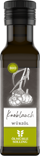 oelmuehle solling 有機大蒜調味油BIO  Knoblauch Würzöl, 容量: 100 ml