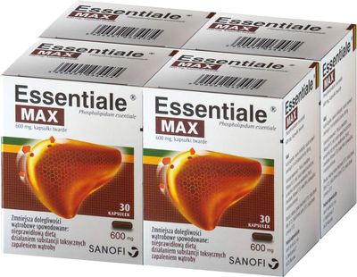 Essentiale MAX 600mg 健肝素 (加強版) 120粒裝