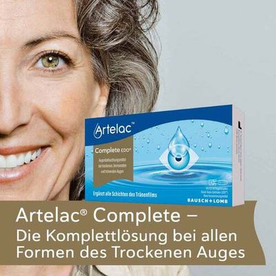 Artelac Complete EDO® 眼藥水，適用於乾眼症，60 x 0.5 毫升