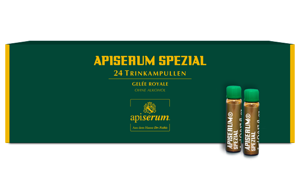 APISERUM 特殊配方不含酒精(含 10毫克）蜂王乳 SPEZIAL without alcoholà 10 mg  Royal Jelly 24x5ml