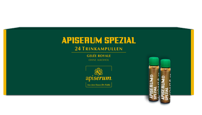 APISERUM 特殊配方不含酒精(含 10毫克）蜂王乳 SPEZIAL without alcoholà 10 mg  Royal Jelly 24x5ml