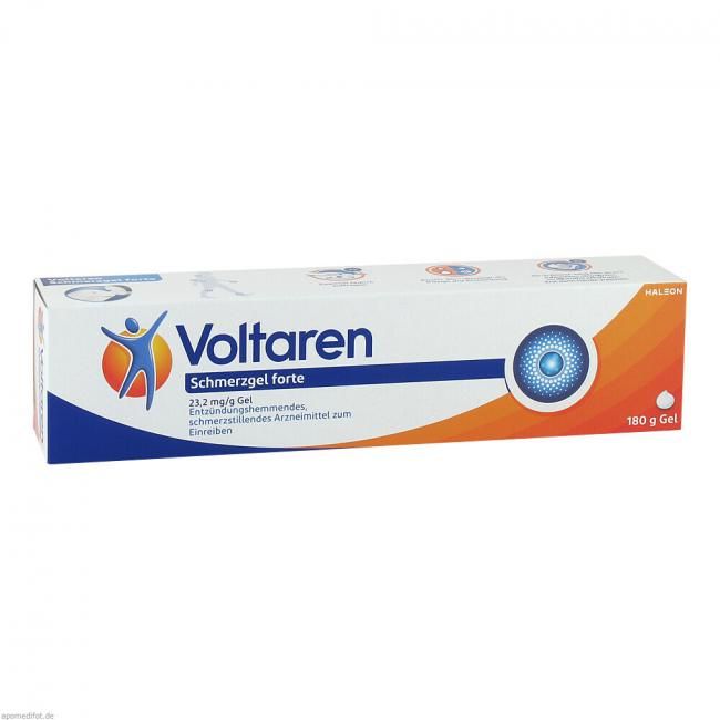VOLTAREN 強效止痛凝膠 Schmerzgel forte 23,2 mg/g