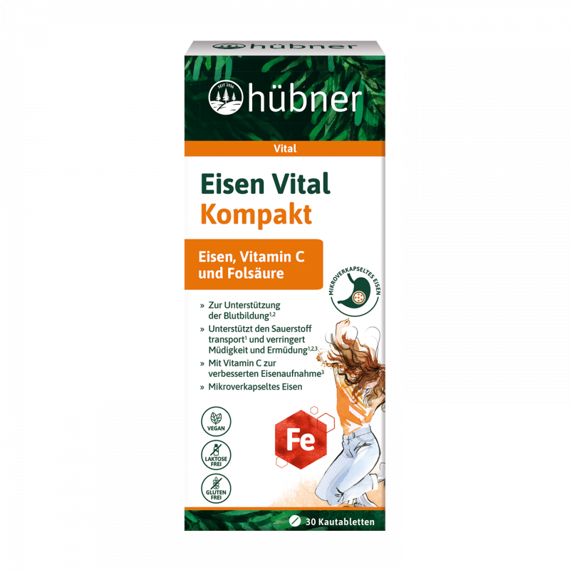 huebner Eisen VITAL  Kompakt  咀嚼錠