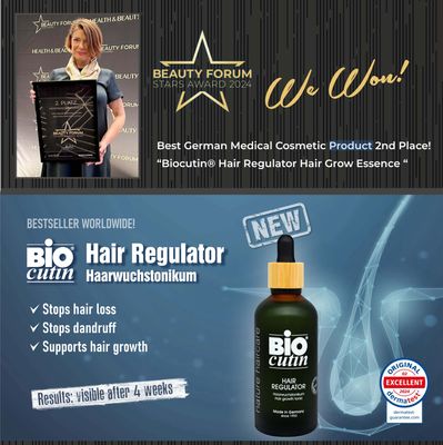 BIOCUTIN 落髮增生頭皮調理劑 HAIR REGULATOR Biocutin 100ml (新包裝）/ 500ml