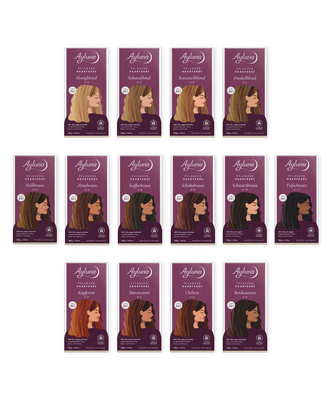 AYLUNA 草本染髮劑100% 有機 -不同髮色