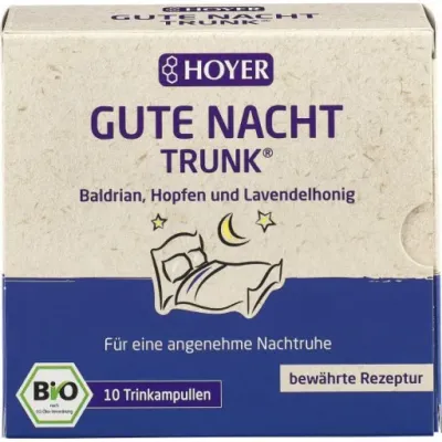HOYER 晚安安瓶Gute Nacht Trunk 10x10 ml