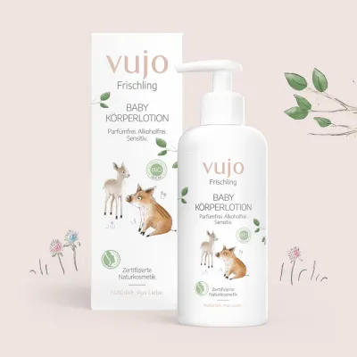 vujo - Baby 嬰兒潤膚乳 Körperlotion. 200ml