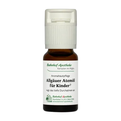 Bahnhof-Apotheke 藥局品質 感冒呼吸精油 Atemöl für Kinder （兒童） 10ml