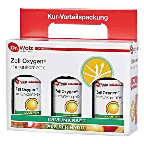 Dr. Wolz 伍茲博士細胞氧免疫複合物治療液（液體），3 x 250 毫升 Zell Oxygen Immunkomplex Kur