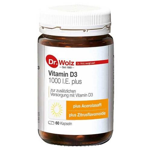 Dr. Wolz 伍茲博士 Vitamin D3 1000 I.E 60人