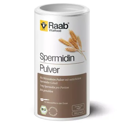 Raab 有機小麥胚芽製成的 100% 亞精胺粉末 Bio Spermidin Pulver 200g