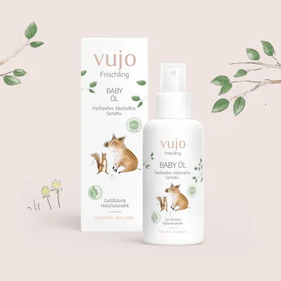 vujo - Baby  嬰兒油 Öl- 100ml