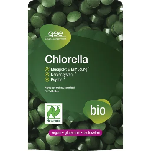 有機小球藻，80粒膠囊 BIO Chlorella, 80 Tabletten à 500 mg	40	g