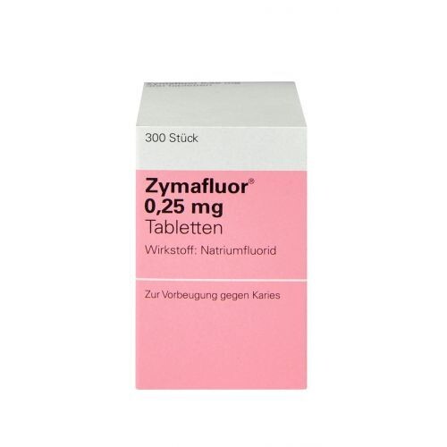 小哈氟Zymafluor 0.25mg - 奧地利包裝300入-盒 ( 31.12.2027 效期）