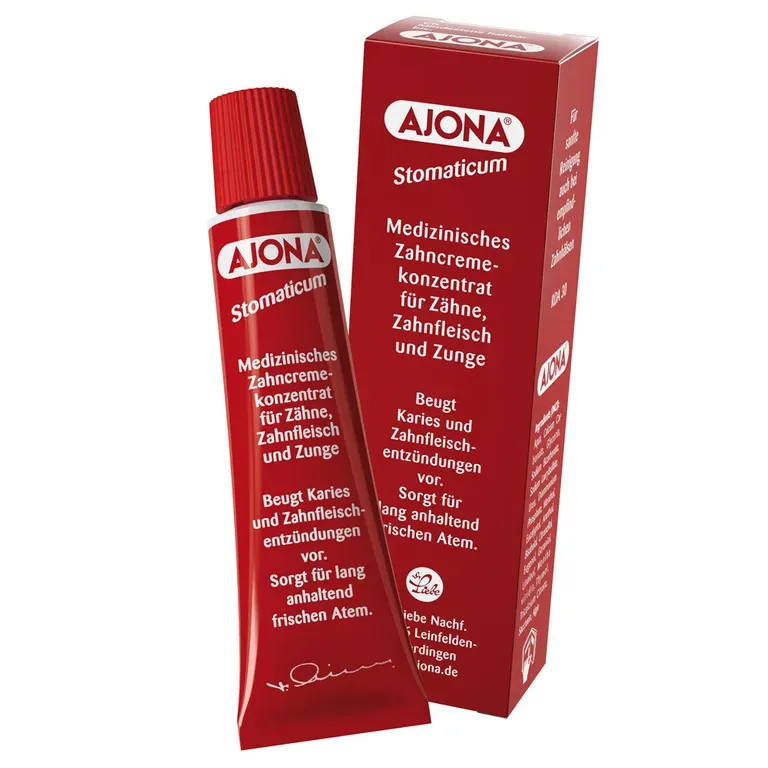 Ajona 牙膏 Zahncreme Stomaticum, 25 ml (2027/08)