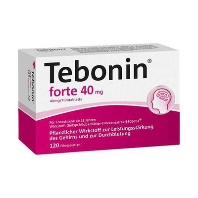 TEBONIN forte 40 mg Filmtabletten, 120 /200入