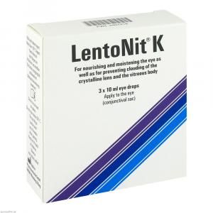 Lento Nit K Augentropfen, 3X10 ml