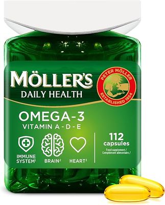 MÖLLER'S Omega-3 挪威鱈魚肝油膠囊