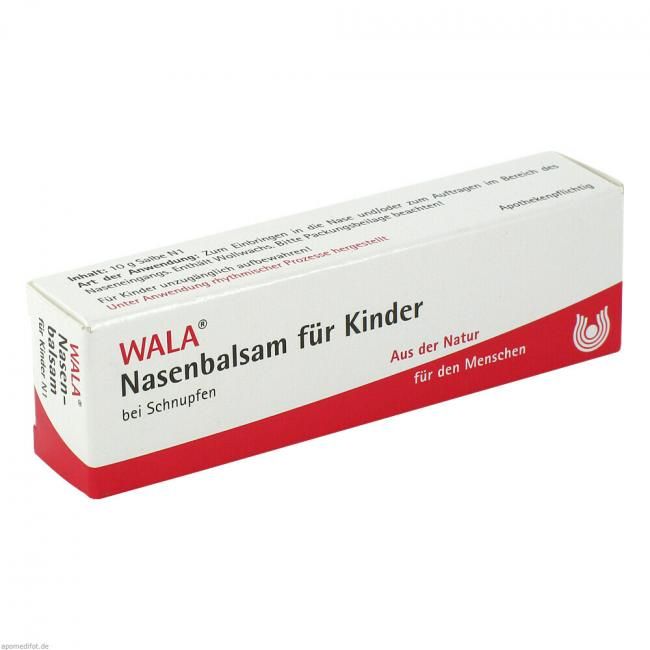 Nasenbalsam für Kinder兒童鼻腔軟膏 , 10 g