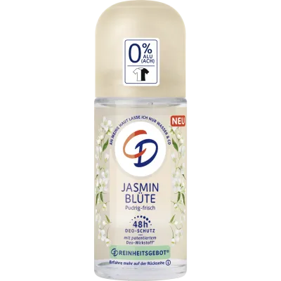CD 48h Deodorant Roll-on  Jasminblüte 48小時持久止汗滾珠茉莉花 止汗露 50ml