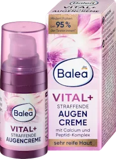 Balea 緊緻眼霜 Augencreme Vital+ straffend, 15 ml