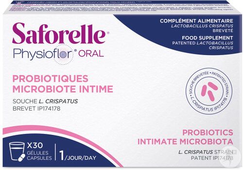 法國Iprad Physioflor Oral Mikrobiotik Intime Flora 30入 薈舒芙 陰道益生菌