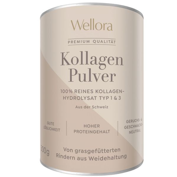 Wellora 瑞士的純天然膠原蛋白Kollagen Hydrolysat Trinkpulver