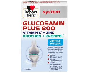 Doppelherz雙心多寶關節膠原Doppelherz system Glucosamin Plus 800 Kapseln -