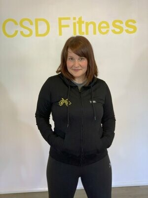 CSD Fitness - Black Front Zip Hoodie