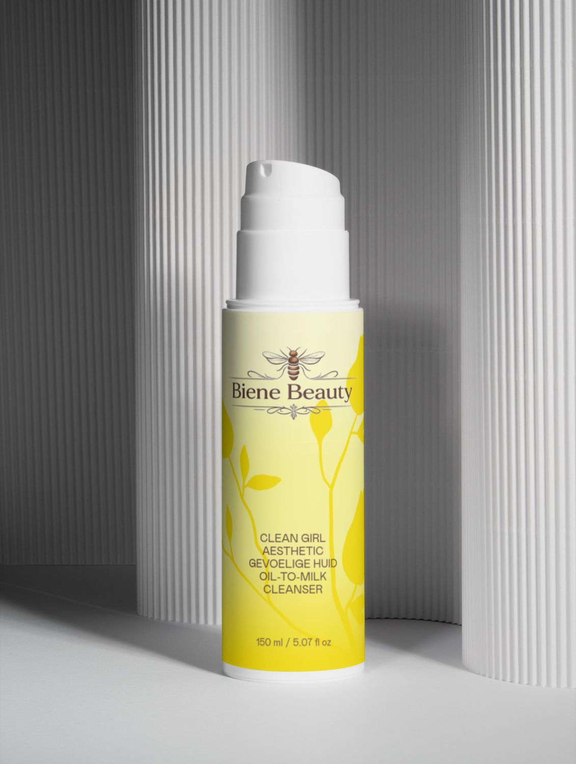 Clean girl aesthetic gevoelige huid oil to milk cleanser