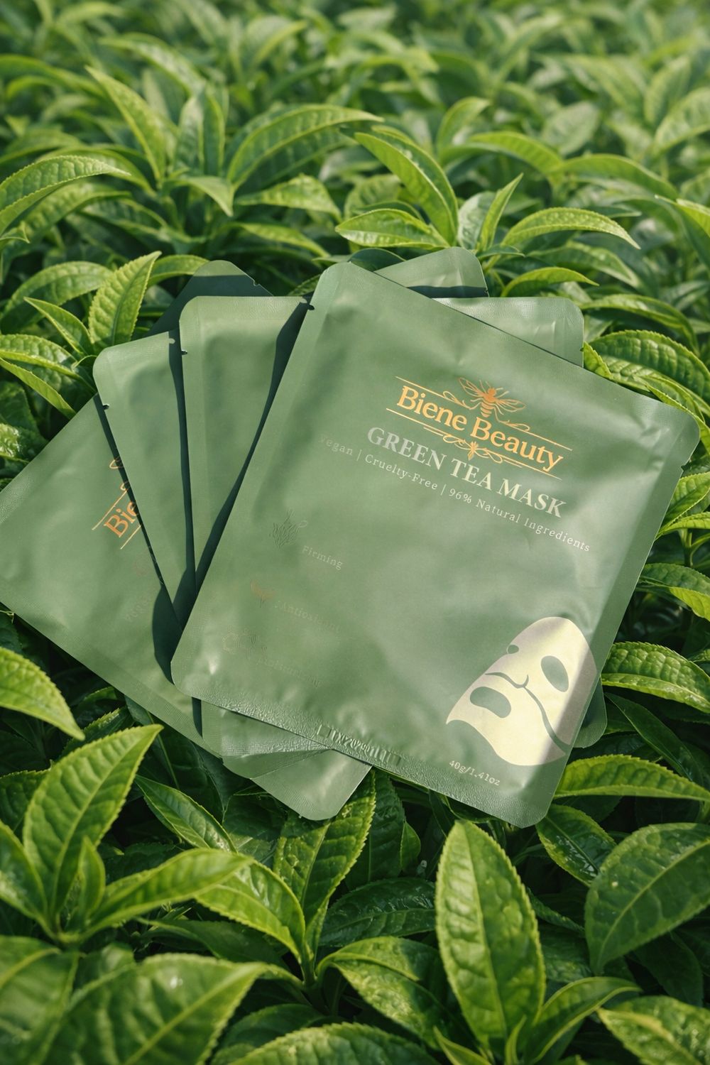 Biene Beauty Green Tea Masker 4x