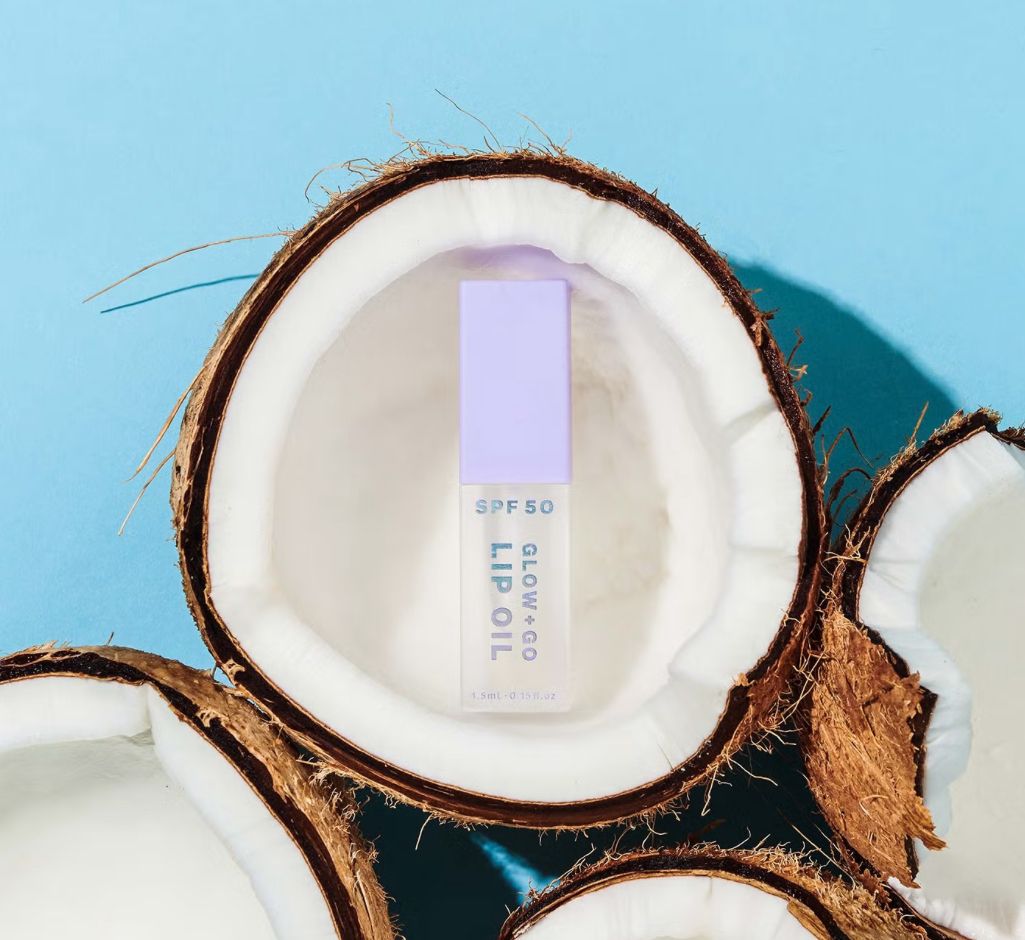 Naked Sundays SPF50 Glow &amp; Go Lip Oil Coconut