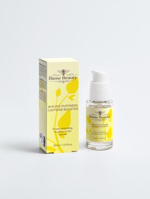 Bye bye puffiness caffeine booster serum