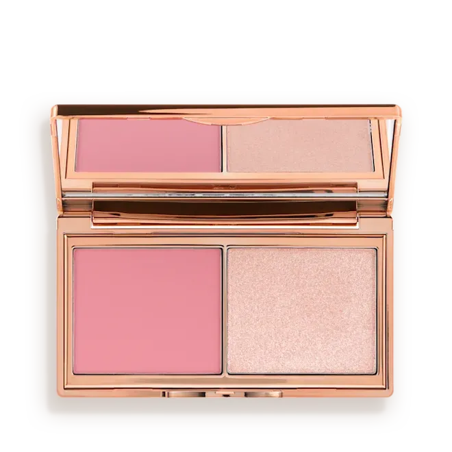 Charlotte Tilbury HOLLYWOOD BLUSH &amp; GLOW GLIDE PALETTE LIGHT TO MEDIUM
