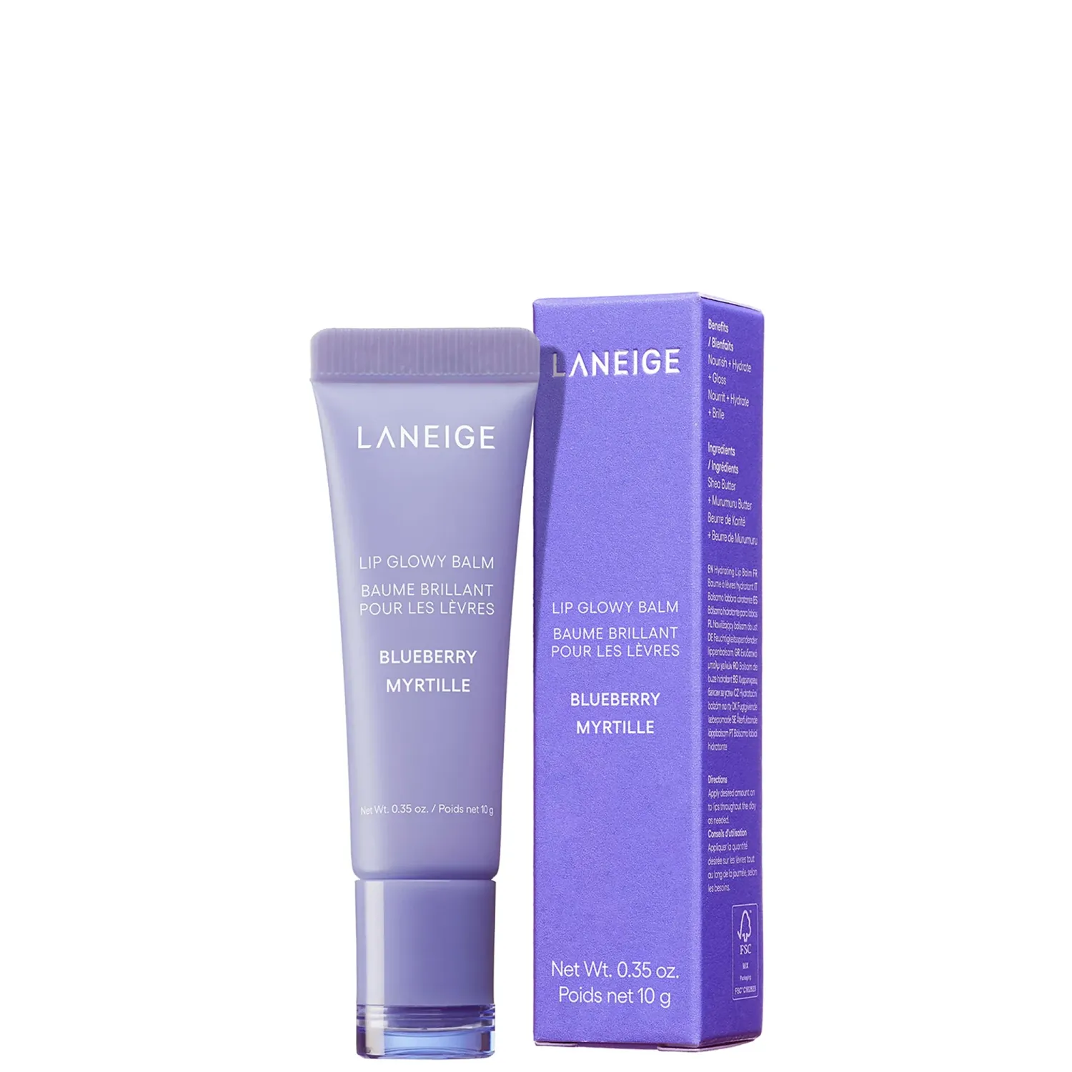 LANEIGE Lip Glowy Balm - Blueberry 10g