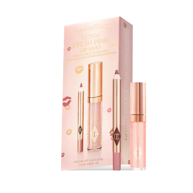 Charlotte Tilbury GLOSSY LIP DUO FRESH PINK
