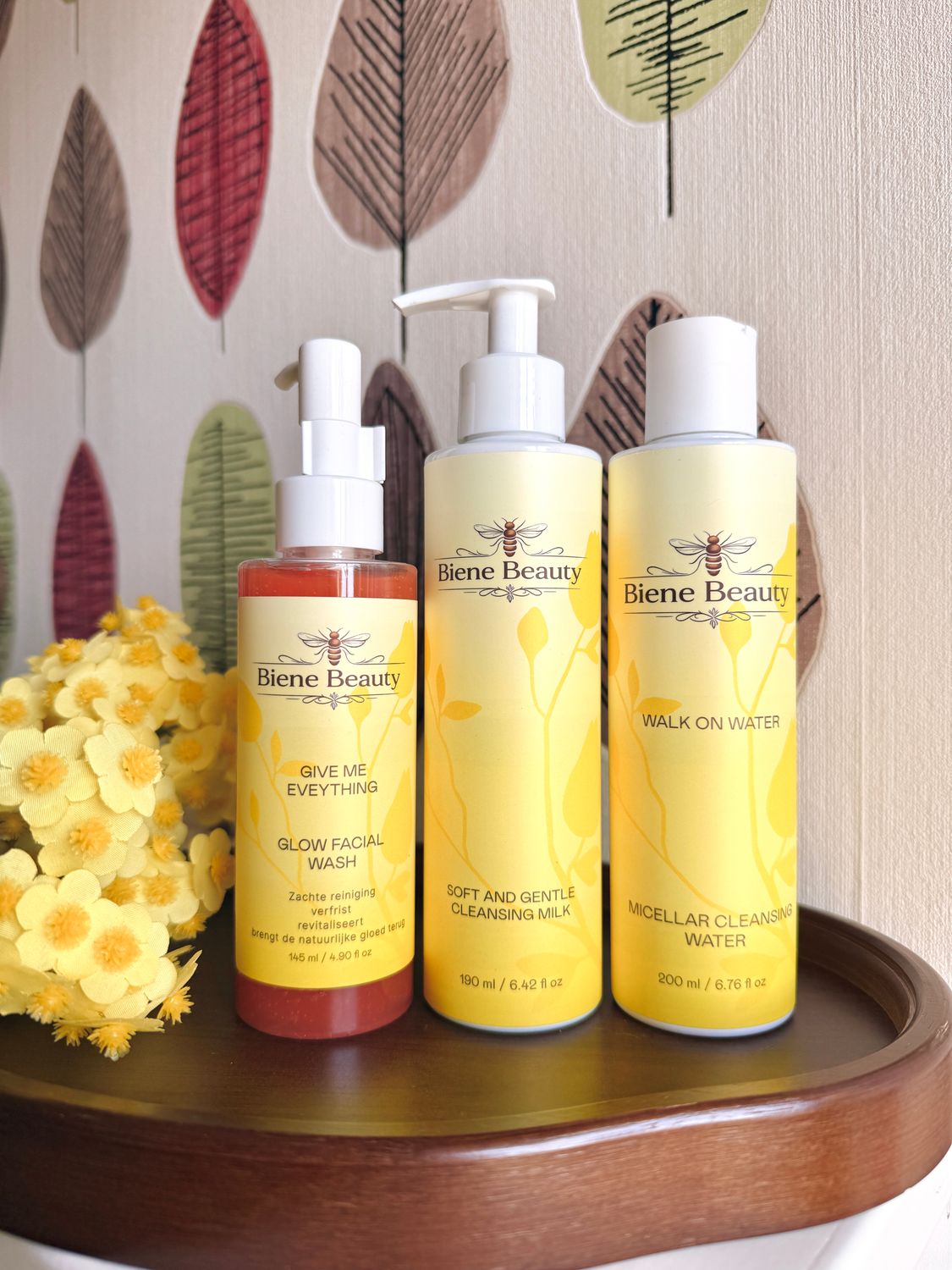 Reiniging set glowy skin