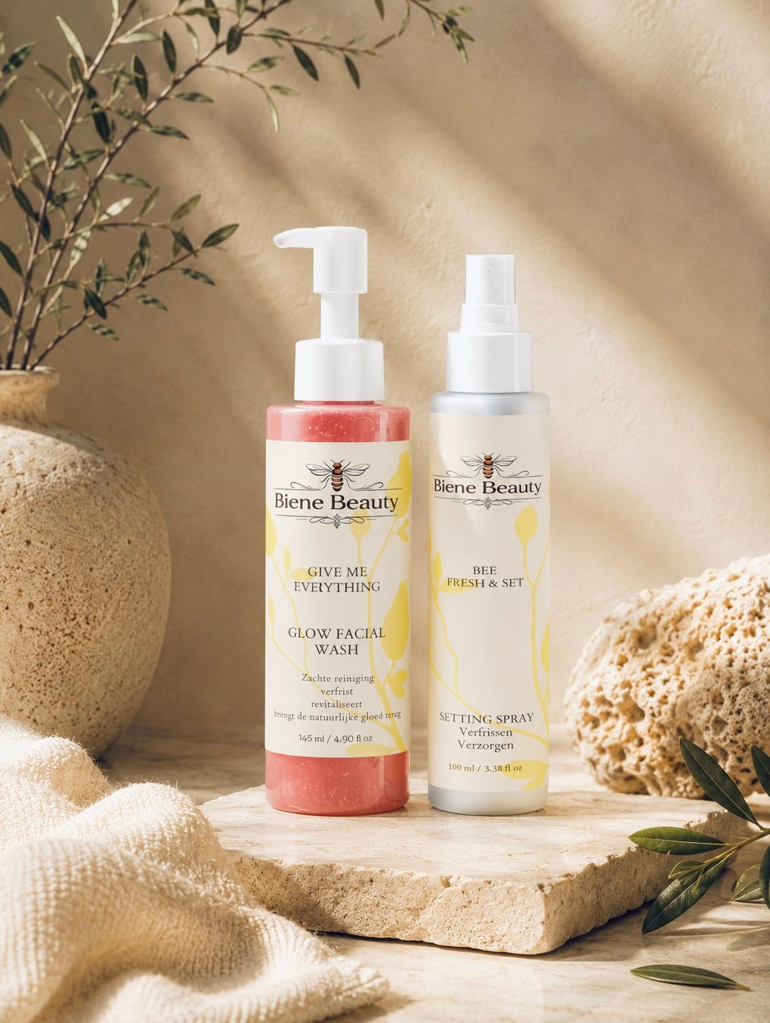 Glow Duo - Reinig. Verfris. Set.