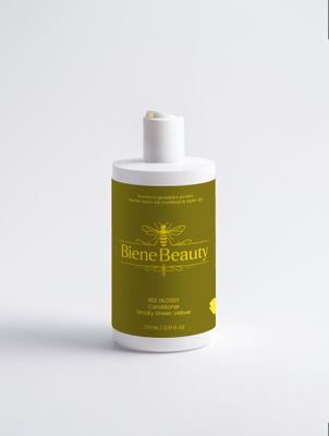 BEE GLOSSY Conditioner, Smoky Green Vetiver 370ml