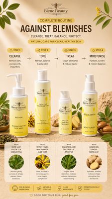 BEE CLEAN volledige dagelijkse routine tegen onzuiverheden &amp; puistjes