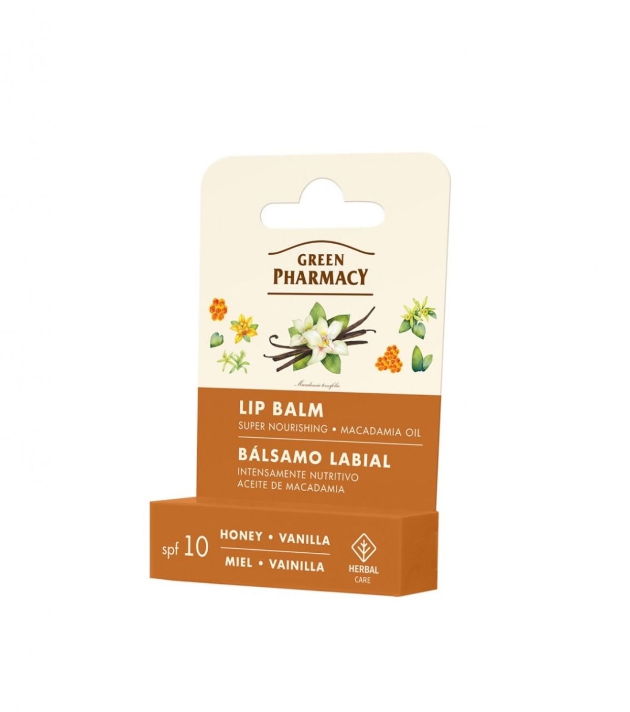 Green Pharmacy Honing Vanille SPF 10 Lippenbalsem