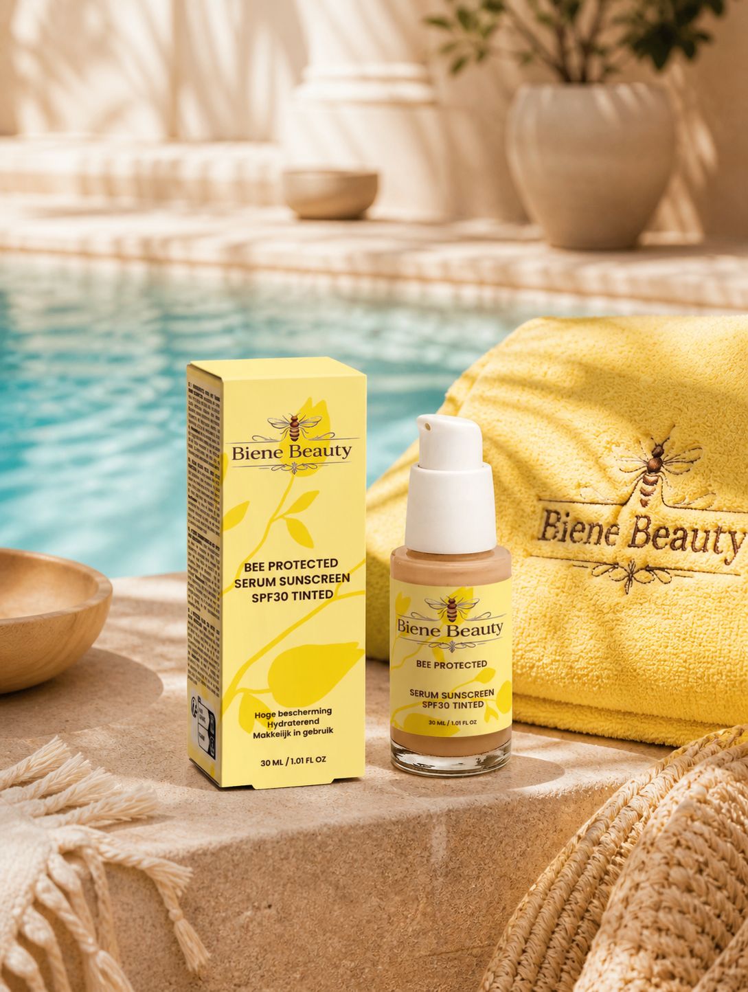 BEE PROTECTED serum sunscreen tinted SPF30 30ml