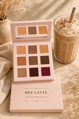 Bee Latte Eyeshadow Pallet 9 Colors