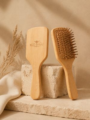 Biene Beauty Bamboe Haarborstel