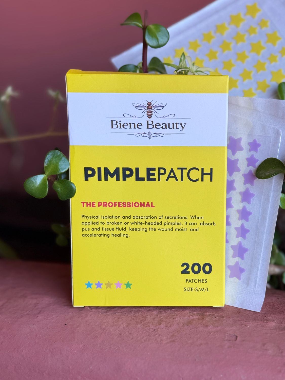 Bee Pimple Patches 200 stuks (S/M/L) 5 kleuren