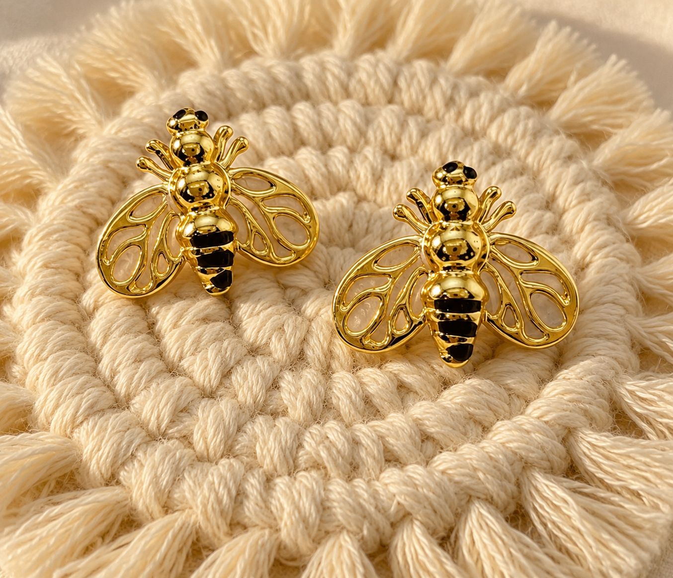 Oorbellen Bee Biene