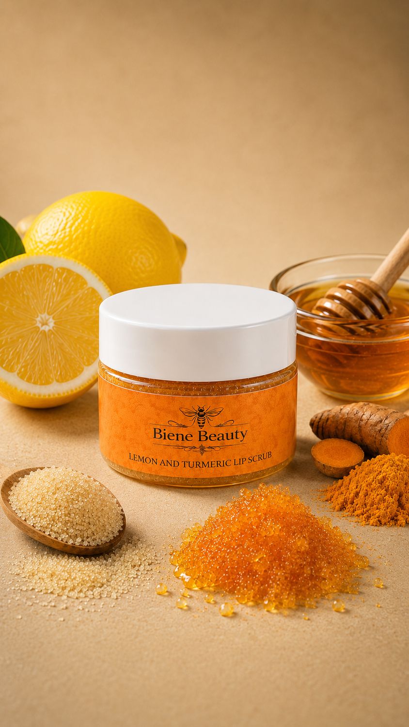 Bee Lemon Lip Scrub – 50 g