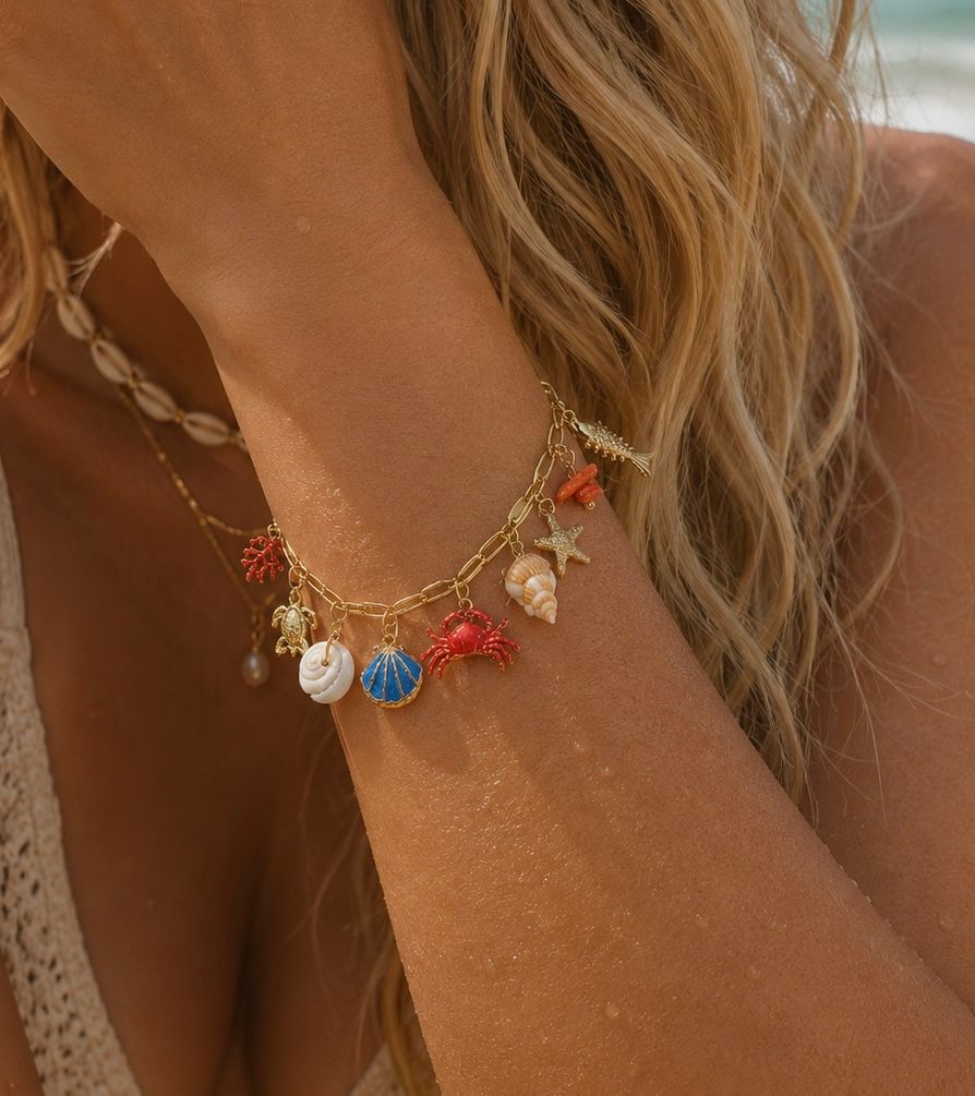 Bedelarmband mr Krab 🦀